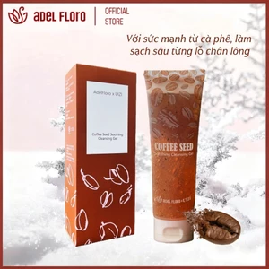 Adel Floro-Sữa Rửa Mặt Chiết Xuất Cà Phê|Làm Sạch Dịu Nhẹ Không Kích Ứng,Cấp Ẩm Cân Bằng Da Nhạy Cảm