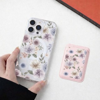 Ins họa tiết hoa Ví chống sốc Thích hợp cho iPhone 11 12promax 12 13 14 15 pro max Ốp điện thoại 14promax 15pro 16 Pro max 17 17air 17promax Vỏ