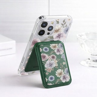 Ins họa tiết hoa Ví chống sốc Thích hợp cho iPhone 11 12promax 12 13 14 15 pro max Ốp điện thoại 14promax 15pro 16 Pro max 17 17air 17promax Vỏ