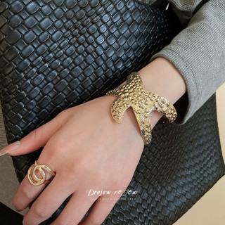 DREJEW Lắc Tay Nữ Vàng / Bạc Tông Màu Sao Biển Vỏ Charm Bohemian Thời Trang Hàng Ngày Hợp Thời Trang Phụ Kiện Cổ Tay