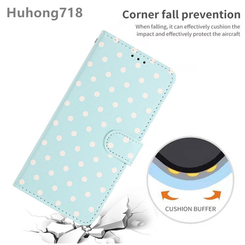 Dành Cho Samsung Galaxy A10 A20 A20E A21S A30 A40 A41 A50 A51 A70 A71 A750 4G Ốp Lưng Flip Cover Vỏ Bảo Vệ Silicon Mềm Tất Cả Xung Quanh Thả Khe Cắm Thẻ Bảo Vệ Thời Trang Dễ Thương