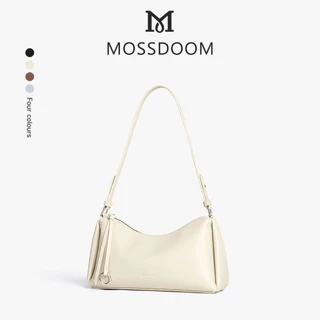 MOSSDOOM Lori Bag 2026 Túi đeo vai màu trơn thông thường dành cho nữ mới