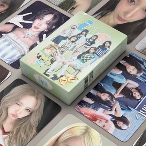 55 Cái / hộp IVE Thẻ Laser Photocards LOMO Card KPOP Album