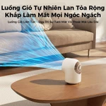 Aecooly Chic 01 Lite quạt turbo Table Fan 100 Speeds Quạt mini Màn Hình led sạc vỏ bảo vệ LED Màn Hình quạt mini cầm tay — ảnh 2