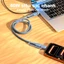LUOBR Cáp sạc nhanh 4 trong 1 240W, Cáp sạc điện thoại 4 cổng Type-C / USB sang Type-C 1M Tương thích với Android và iP