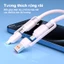 LUOBR Cáp sạc nhanh 4 trong 1 240W, Cáp sạc điện thoại 4 cổng Type-C / USB sang Type-C 1M Tương thích với Android và iP