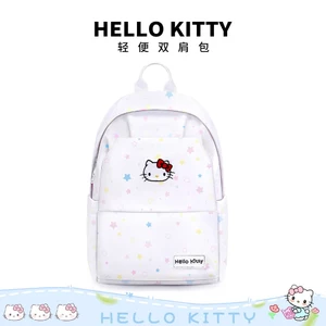🏆 Sanrio Official Ba Lô Hello Kitty Chính Hãng - Cặp Sách Nữ Sinh Cấp - Chống Thấm Nước - Giảm 30%