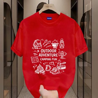 ✨Hàng có sẵn✨ WASSUP áo thun nam in hình dụng cụ ngoài trời - Mẫu mới! 100% cotton, thời trang, Unisex.