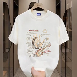 ✨Hàng có sẵn✨ WASSUP mẫu in thời trang - Áo thun nam mới! 100% cotton, thời trang, Unisex.