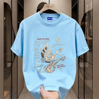 ✨Hàng có sẵn✨ WASSUP mẫu in thời trang - Áo thun nam mới! 100% cotton, thời trang, Unisex.