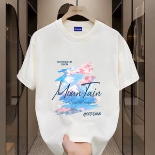 ✨Hàng có sẵn✨ WASSUP áo thun nam in hình núi đẹp - Mẫu mới! 100% cotton, thời trang, Unisex.