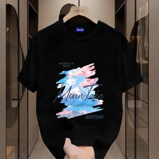 ✨Hàng có sẵn✨ WASSUP áo thun nam in hình núi đẹp - Mẫu mới! 100% cotton, thời trang, Unisex.