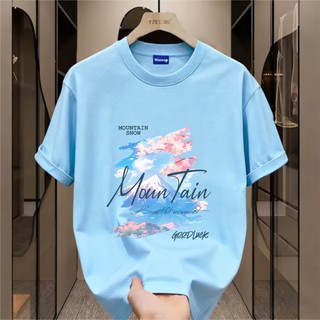 ✨Hàng có sẵn✨ WASSUP áo thun nam in hình núi đẹp - Mẫu mới! 100% cotton, thời trang, Unisex.