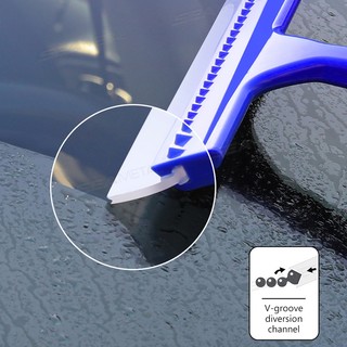SEAMETAL Cần gạt nước ô tô Scraper Silicone Cửa sổ tự động Kính chắn gió Cleaner Squeegee Cửa sổ trước / sau Công cụ giặt toàn thân