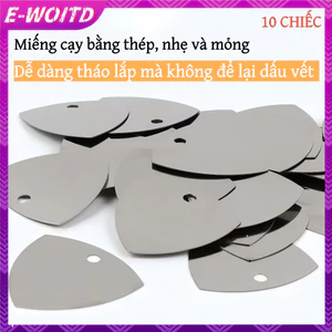 E-woitd 10 Chiếc Siêu Mỏng Linh Hoạt Thép Không Gỉ Tháo Rời Tấm Pry Bar Crowbar LCD Máy Tính Điện Thoại Di Động Loại Bỏ Màn Hình Công Cụ Sửa Chữa HNVN