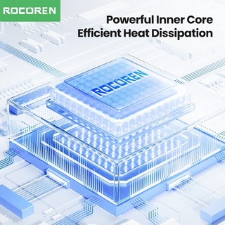 Bộ sạc USB Rocoren PD 20W có cáp USB Type C sang C Sạc nhanh cho iPhone 17 16 Pro Max