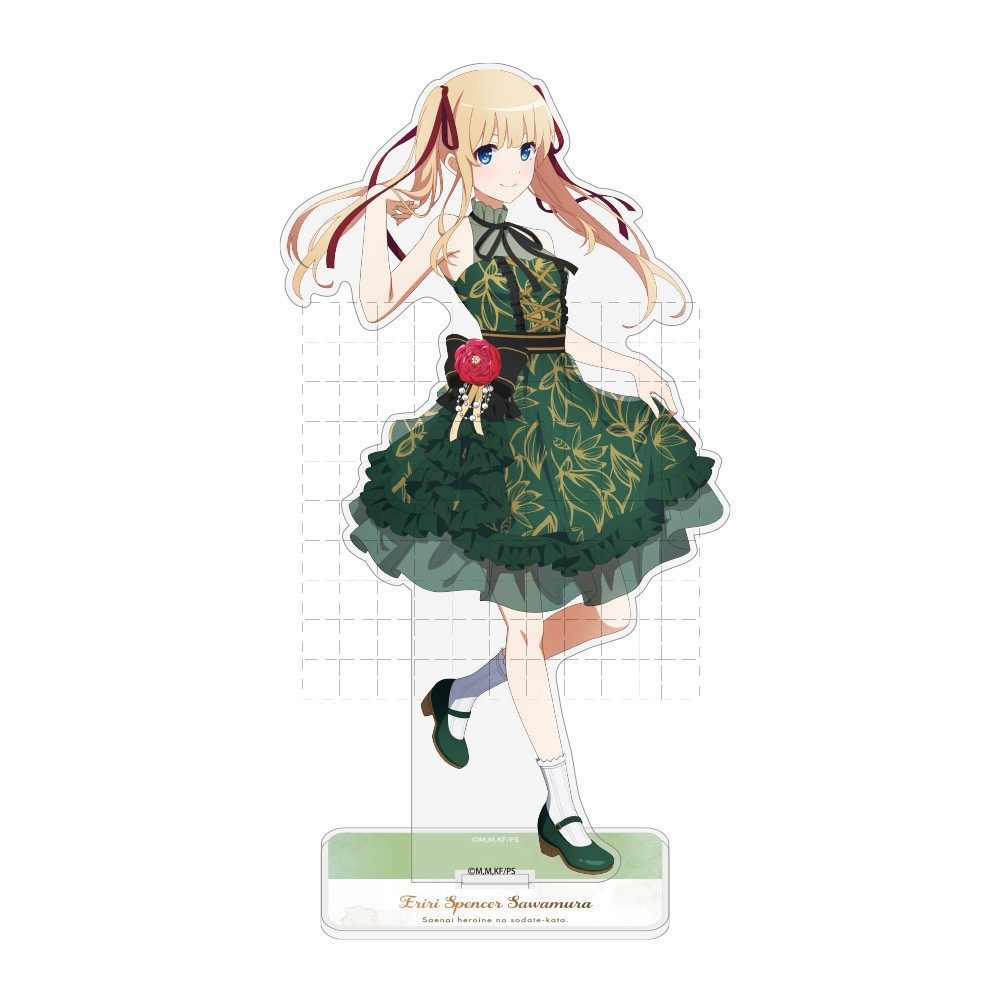 Anime Saekano: Cách nuôi dạy bạn gái nhàm chán Kato Megumi Acrylic Stand Móc khóa Bộ sưu tập hình
