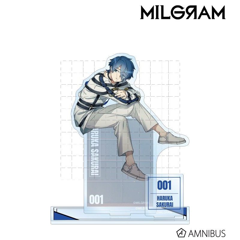 Bộ sưu tập chân đế Acrylic MILGRAM ES Series - Kazui, Futa, Yuno, Kotoko Bộ hoàn chỉnh Anime Hình