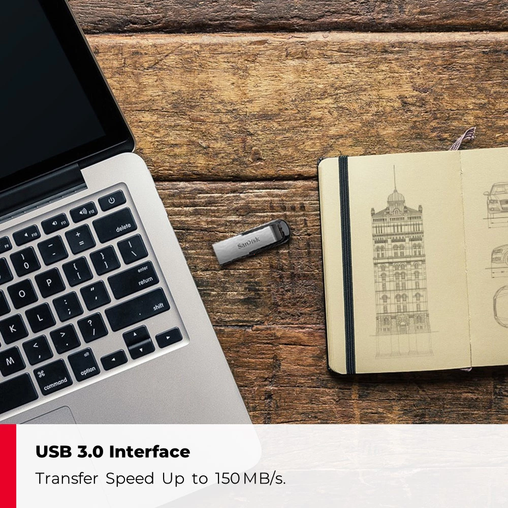 SanDisk Thumbdrive Ultra Flair USB Flashdrive Truyền tập tin tốc độ nhanh USB 3.0 Chính hãng có bảo