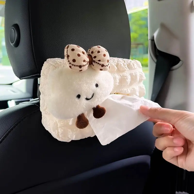 Hộp Đựng Khăn Giấy Trang Trí Nhà Sanrio Dễ Thương Để Bàn Sắp Xếp Cho Phòng Khách Hộp Đựng Giấy Kawaii Hộp Bảo Quản Có Nắp Phụ Kiện Trang Trí