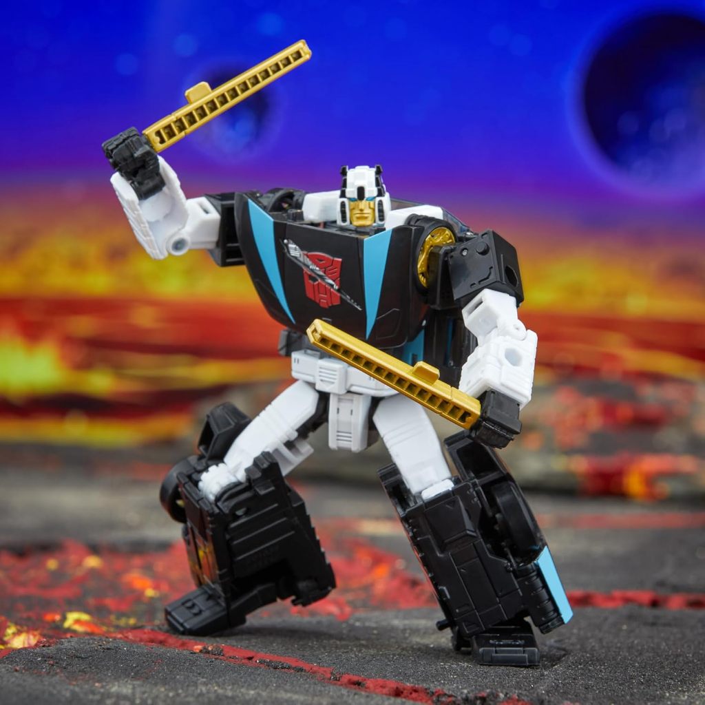 Transformers Legacy Deluxe Class Armada Universe Wheeljack, Nhân vật hành động chuyển đổi 5,5 inch G1035