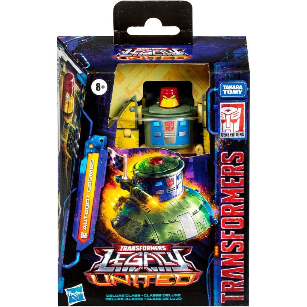Transformers Legacy Deluxe Class Autobot Cosmos, Nhân vật hành động chuyển đổi 5,5 inch G1033