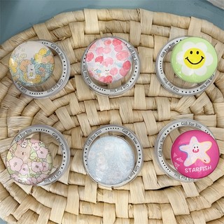 Hoạt Hình Từ Gấp Chân Đế Hoa Pha Lê Thủy Tinh Túi Khí Giá Đỡ Chống Sốc Vòng Khóa Có Thể Thu Vào Chân Đế