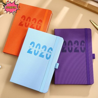 ⚡24h⚡[PNPIA] Sổ tay lập kế hoạch 2026 chất lượng cao Hàng ngày Hàng tuần Lịch kế hoạch hàng tháng Kích thước A5 với vỏ da giả dành cho sinh viên doanh nhân VN