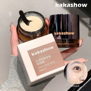 Kem nền trang điểm trước KAKASHOW 30g - Dưỡng ẩm mịn màng Độ che phủ cao lâu trôi Trang điểm nền da mặt tự nhiên C475