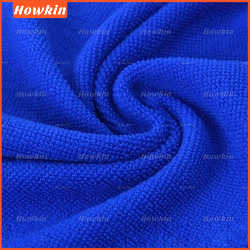 [Sale] Vải Rửa Xe Vải Thấm Hút Mềm Xe Ô Tô Chăm Sóc Ô Tô Khăn Lau Microfiber Khăn Sợi Micro Màu Xanh Bền 25 * 25cm