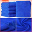 Vải Rửa Xe Vải Thấm Hút Mềm Xe Ô Tô Chăm Sóc Ô Tô Khăn Lau Microfiber Khăn Sợi Micro Màu Xanh Bền 25 * 25cm