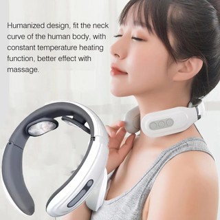 TENS Pulse Neck Cervical Massagers Điện thông minh EMS giảm đau Thư giãn Cơ bắp Kneading