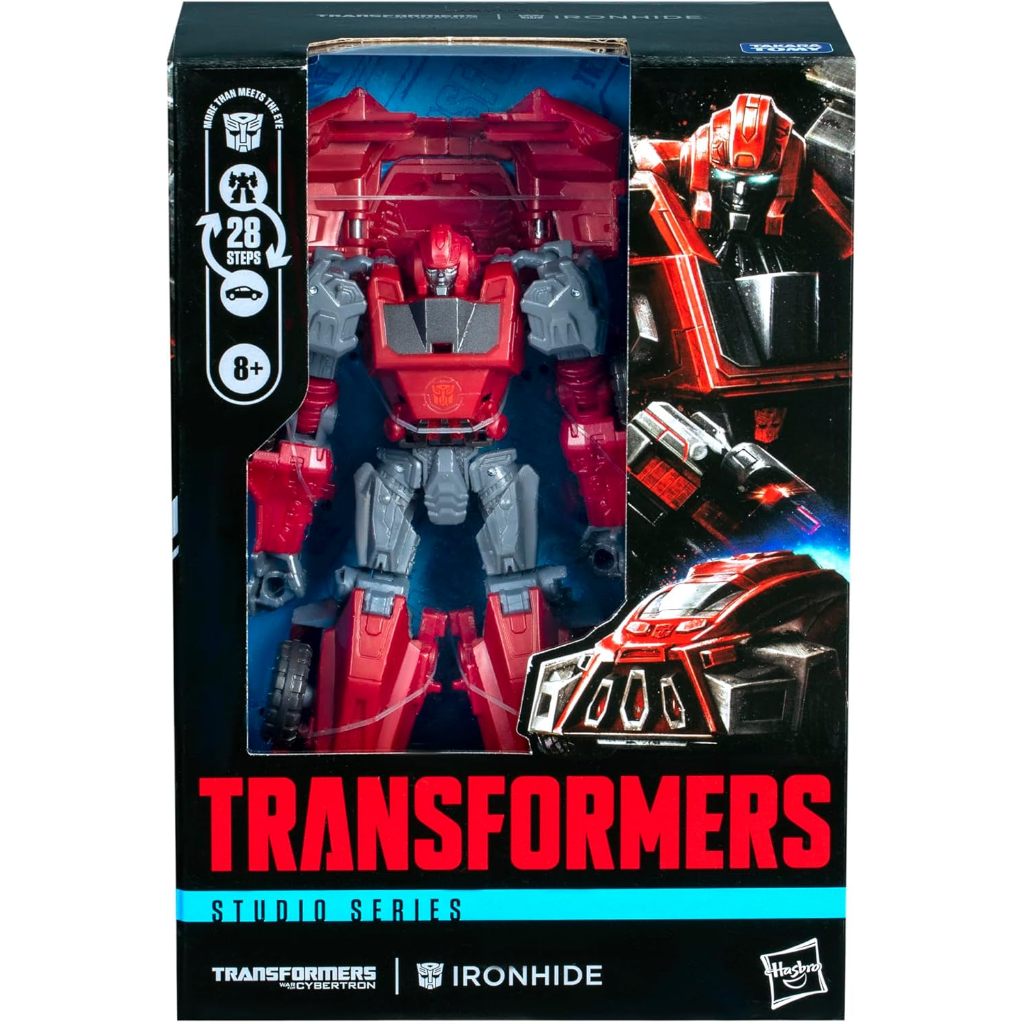 Transformers Toys Studio Series Voyager Class War cho Cybertron Gamer Edition Ironhide, Hình hành động chuyển đổi 6,5 inch G0559