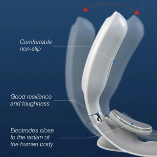 TENS Pulse Neck Cervical Massagers Điện thông minh EMS giảm đau Thư giãn Cơ bắp Kneading