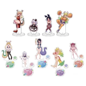 Miss Kobayashi 's Dragon Maid Anime Acrylic Stand - Tohru Lucoa Nhân Vật Dễ Thương Hình Trang Trí Bàn Làm Việc