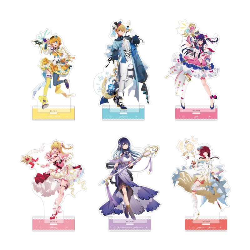 Oshi no Ko Anime Acrylic Hình Đứng - Aqua Ruby Ai Hoshino Kana Akane MEM Cho Bộ Sưu Tập Nhân Vật