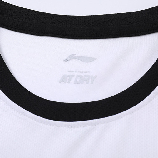 Áo ngắn tay thể thao Li-Ning, phù hợp cho nam nữ tập luyện và thi đấu cầu lông, quần vợt