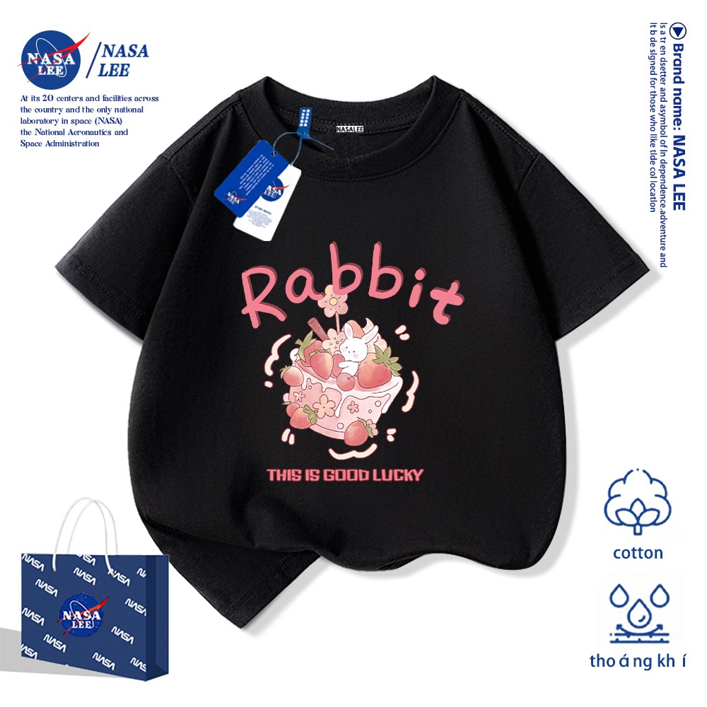 💥Xu hướng hot 2026💥 Áo thun trẻ em NASA họa tiết bánh ngọt Chất liệu cotton Unisex Giao hàng ngay