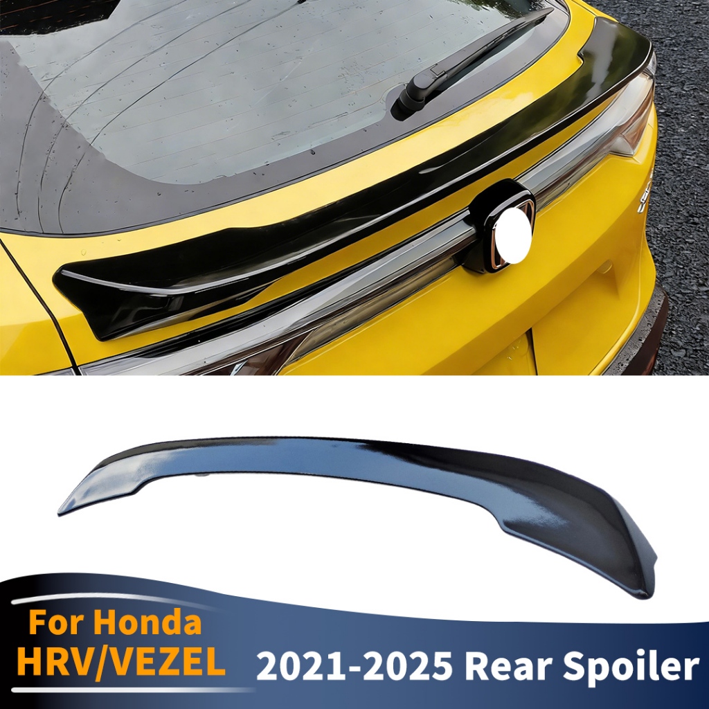 Phía Sau Thân Cây Giữa Cánh Xẻ Tà Điều Chỉnh Phụ Kiện Dành Cho Xe Honda HRV VEZEL XRV 2021 2022 2023 2024 2025 Boot Lip Tail Air Deflector