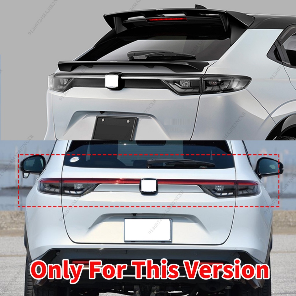 Phía Sau Thân Cây Giữa Cánh Xẻ Tà Điều Chỉnh Phụ Kiện Dành Cho Xe Honda HRV VEZEL XRV 2021 2022 2023 2024 2025 Boot Lip Tail Air Deflector