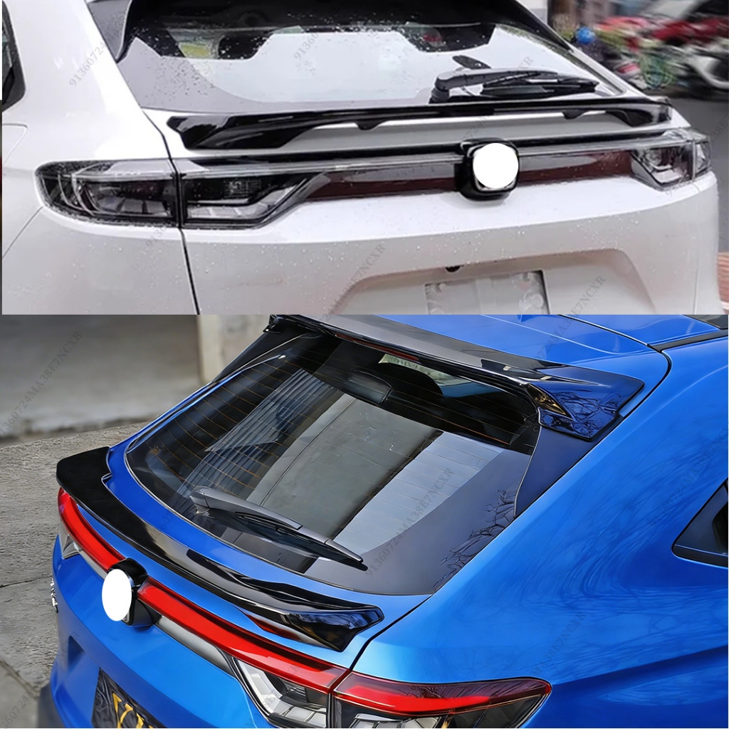 Phía Sau Thân Cây Giữa Cánh Xẻ Tà Điều Chỉnh Phụ Kiện Dành Cho Xe Honda HRV VEZEL XRV 2021 2022 2023 2024 2025 Boot Lip Tail Air Deflector