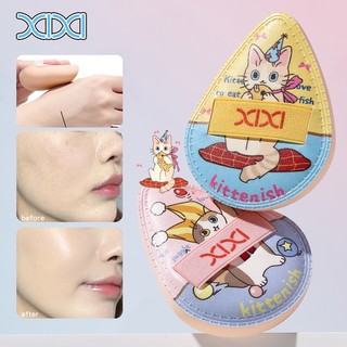 Bông Trang Điểm Hình Mèo Dễ Thương XIXI - Siêu Mềm & Đàn Hồi Tốt, Dạng Giọt Nước Tán Đều Phấn, Không Ngấm Phấn GJ-240