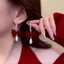 Trang sức bông tai phong cách Hàn Quốc mới, thanh lịch Inspired