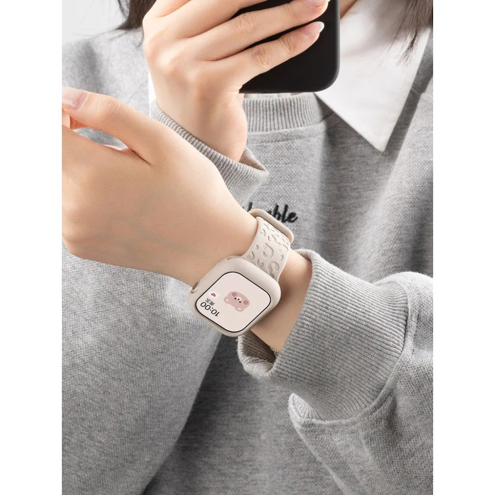 Ốp lưng silicon + Dây đeo tương thích cho Apple Watch Ultra 3 2 1 49mm Series 11 10 46mm 45mm 44mm 42mm 9 8 7 6 5 SE 4