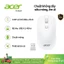 Acer Chuột không dây Mini lửng nội tuyến trung tâm mua sắm cho máy tính xách tay, Chuột máy tính mỏng 2,4 GHz với 4 nút, 3 dpi có thể điều chỉnh, đầu thu USB-A, 1600 dpi Tương thích với PC / Mac / Máy tính để bàn