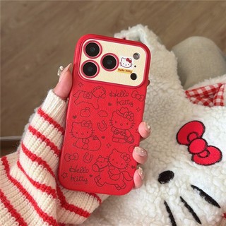 Ốp điện thoại chất liệu PU họa tiết ngựa mèo cho iPhone 17 Pro max 16 Pro