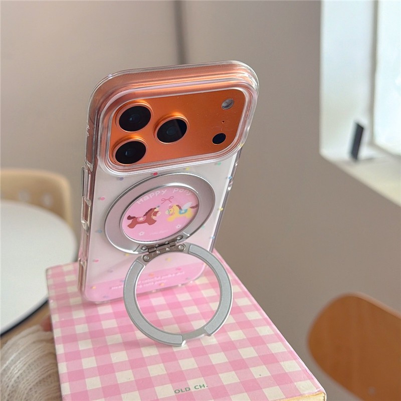 IPhone 17 Pro max 16 Pro Họa tiết ngựa có dấu chấm Chất liệu TPU xử lý IMD Vỏ điện thoại in hai mặt