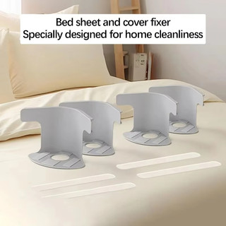 4/8 Cái Đa Năng Chống Trơn Trượt Giường Kẹp Góc Căng Vô Hình Drap Giường An Toàn Giá Đỡ Cho Nệm Và vỏ Chăn