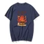 T-Shirt Thời Trang Nam Nữ với Họa Tiết Takoyaki, Cotton Phong Cách Nhật Bản, Áo Thun Tay Ngắn Cho Dạo Phố