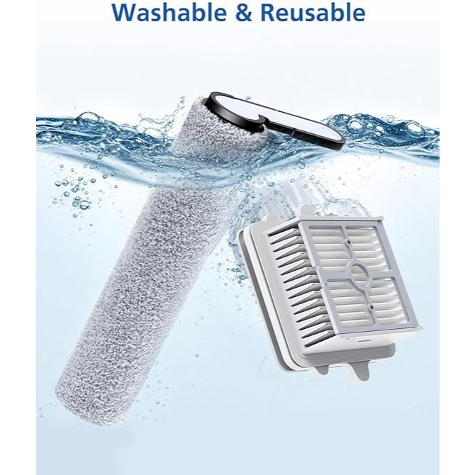 Roborock F25 / F25 LT / F25 ACE / F25 Combo Removable Roller Brushed High Efficiency Filter Screen